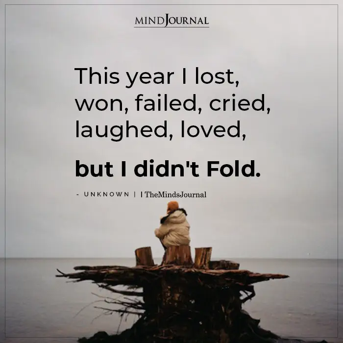 This Year I Lost Won Failed Cried Laughed
