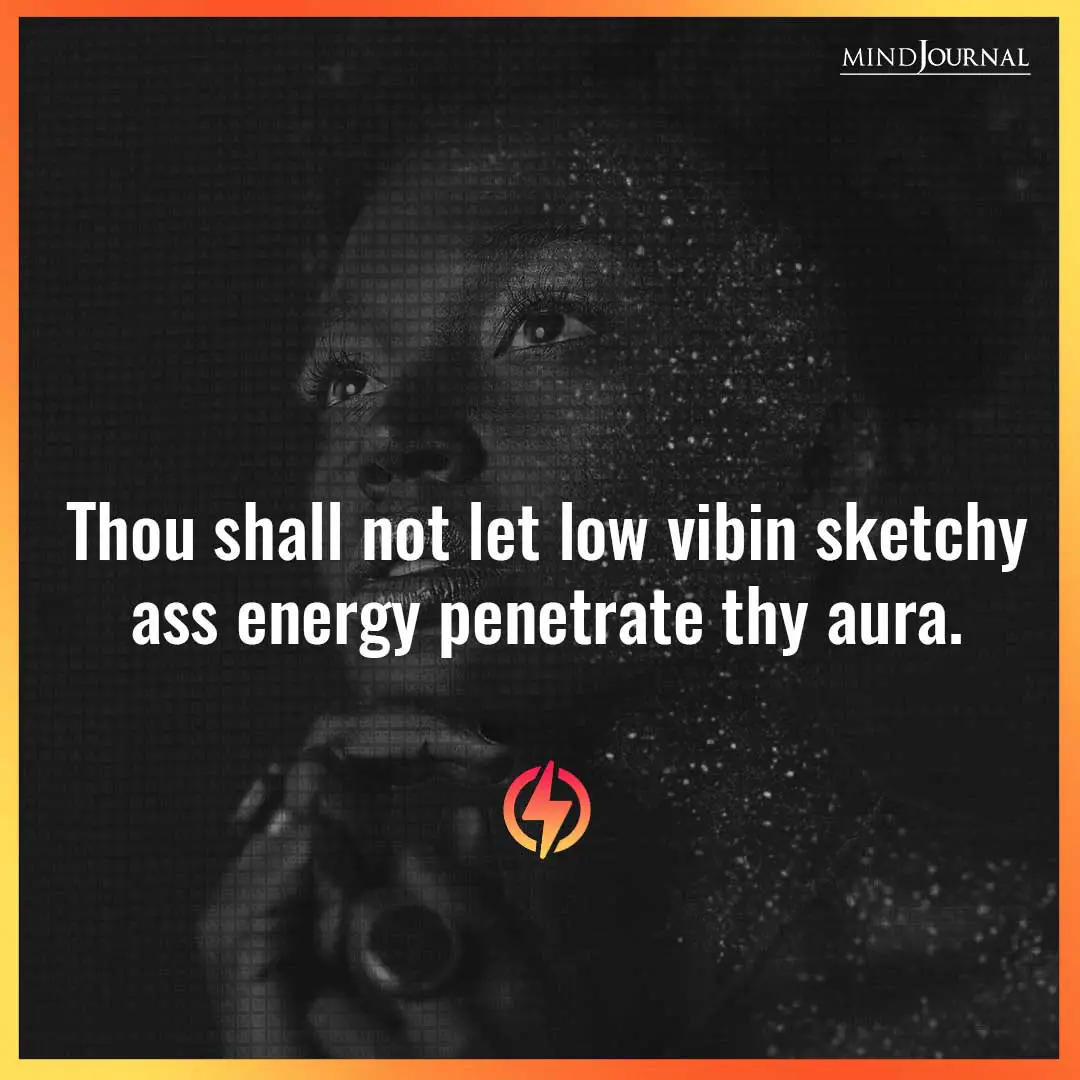 Thou shall not let . . .