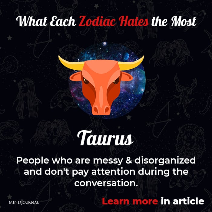 What i hate about taurus