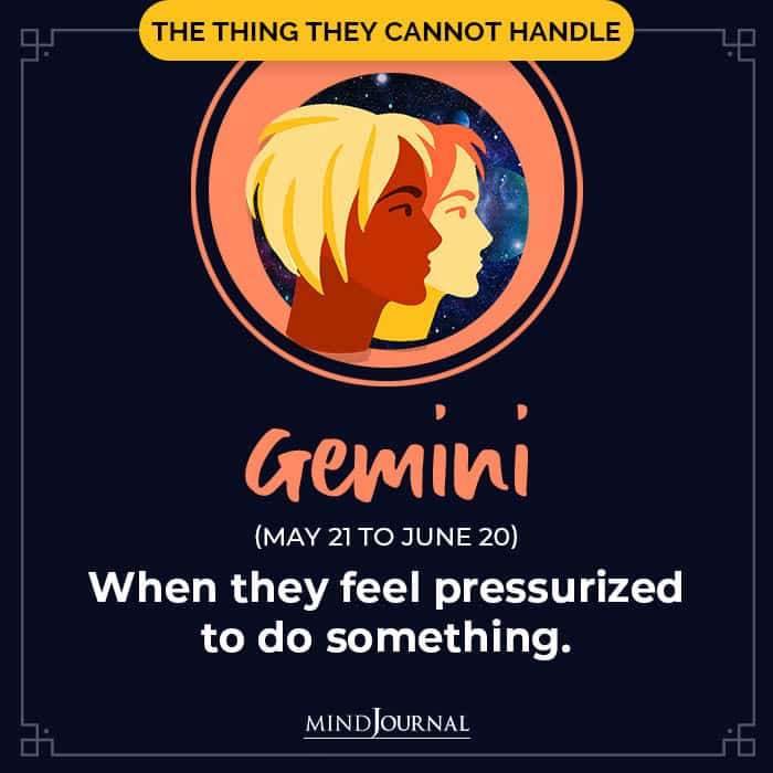 The one thing you cannot handle gemini