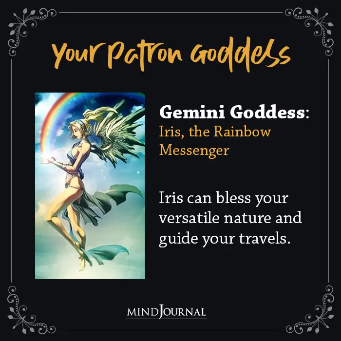 Your patron goddess gemini