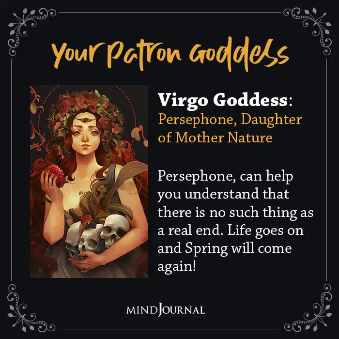Your patron goddess virgo