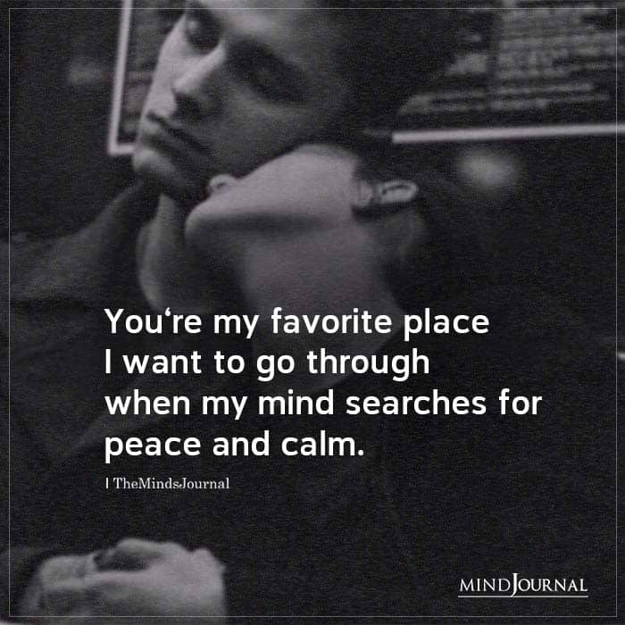 you're my favourite place 