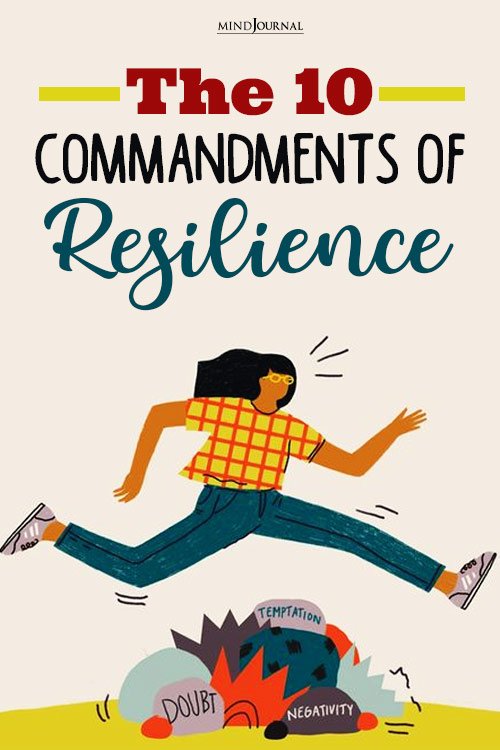 commandments of resilience pin