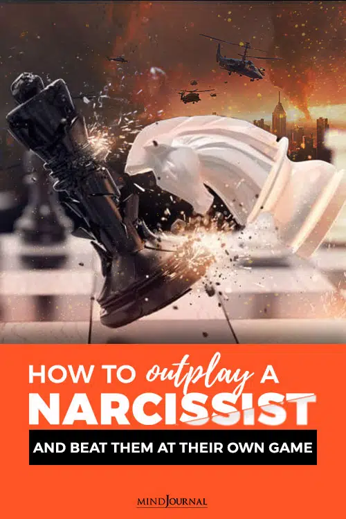 how to outplay a narcissist pin