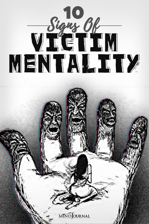 victim mentality pin