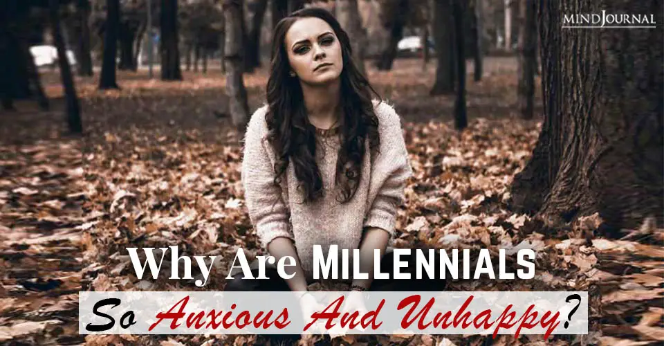 why millennials anxious unhappy
