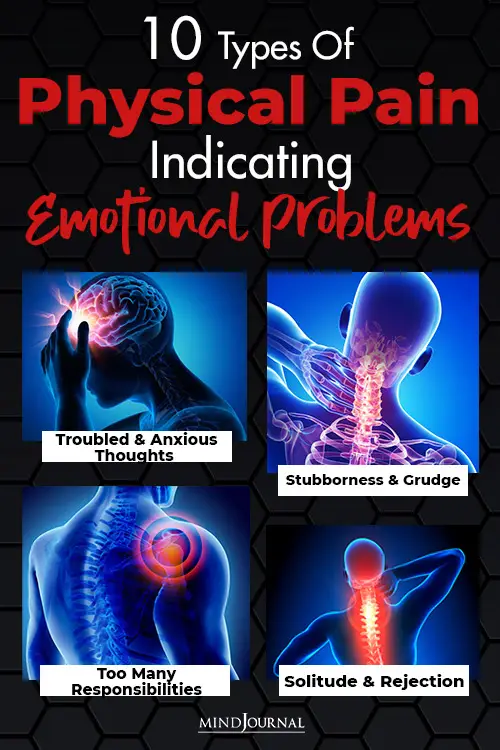10 Types Of Physical Pain Indicating Emotional Problems