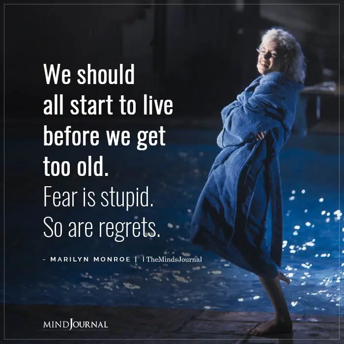 Let go of regrets in the New Year