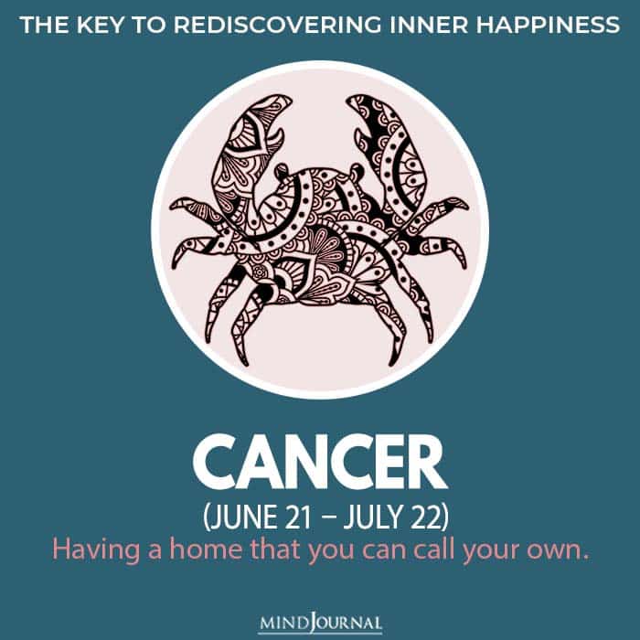 The Key To Rediscovering Inner Happiness Based On Your Zodiac Sign