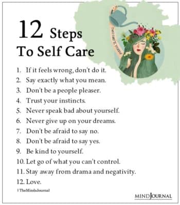 12 Steps To Self Care