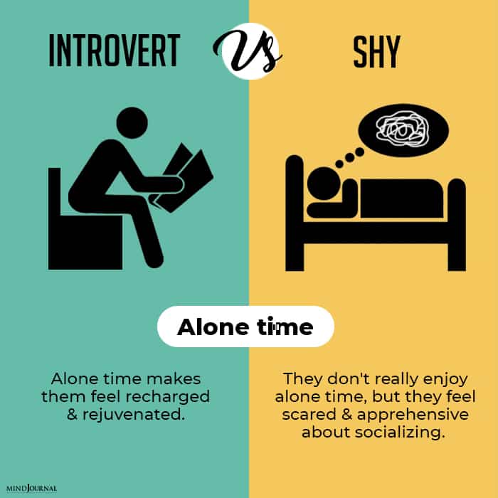 Being Introverted Being Shy Not Same Thing alone time