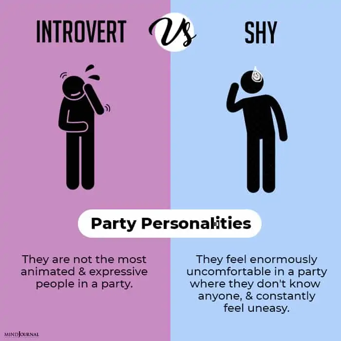 Being Introverted Being Shy Not Same conversations public party