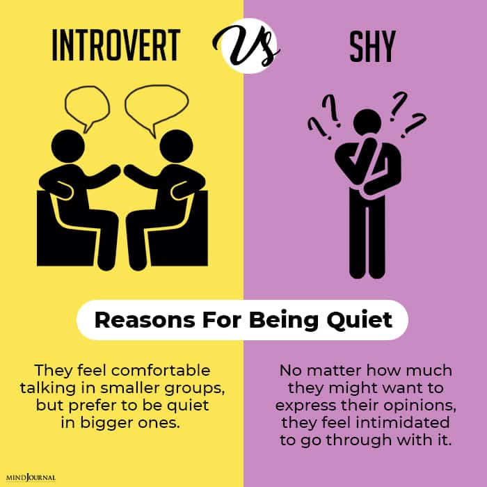 Being Introverted Being Shy Not Same quiet
