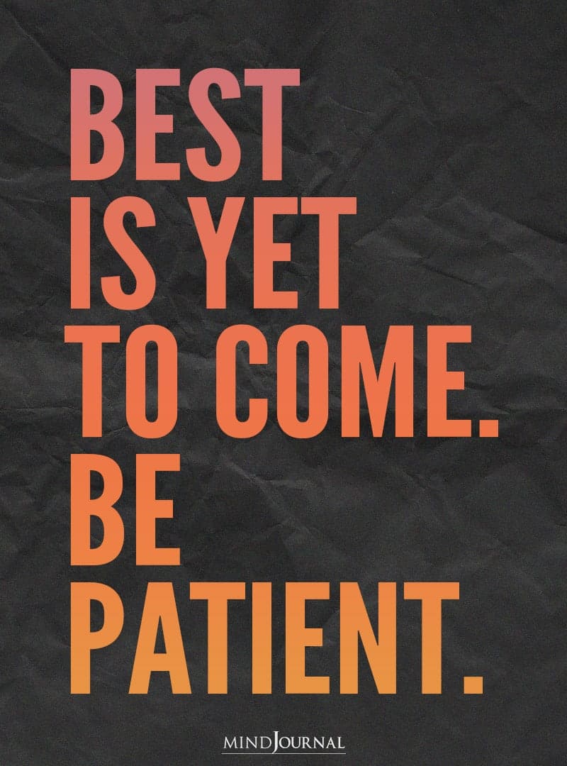 Best is yet to come.