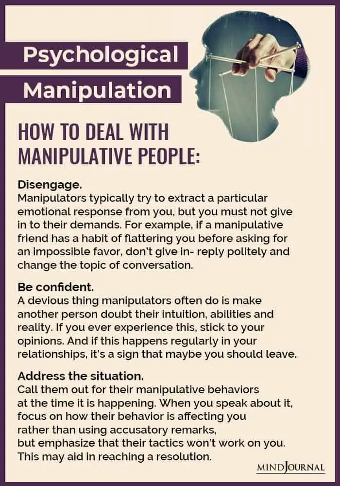 Deal Manipulative People