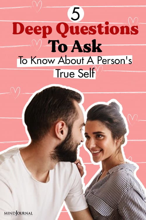 Deep Questions Ask Know About Person's True Self Pin