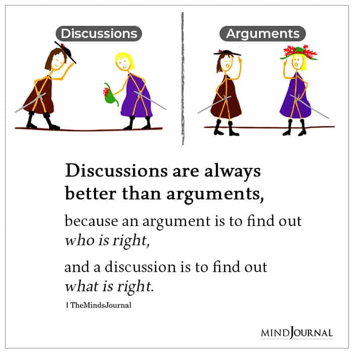 how to stop arguments