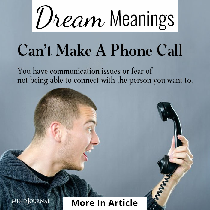 Dreams Meanings Cant Make Phone Call