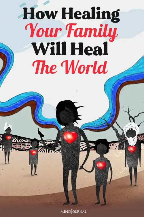 Healing Family Heal World pin