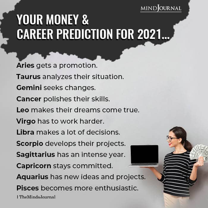 Heres Your Money And Career Prediction For 2021