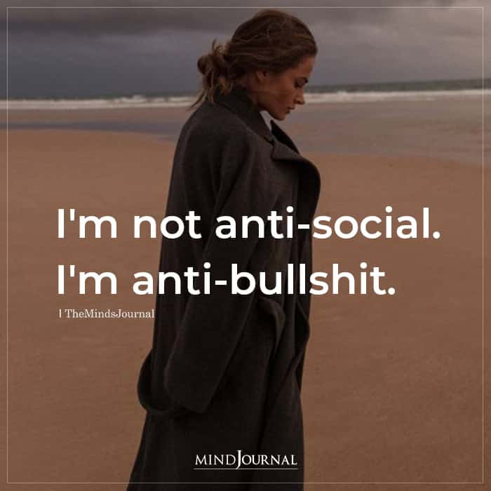 Im Not Anti social