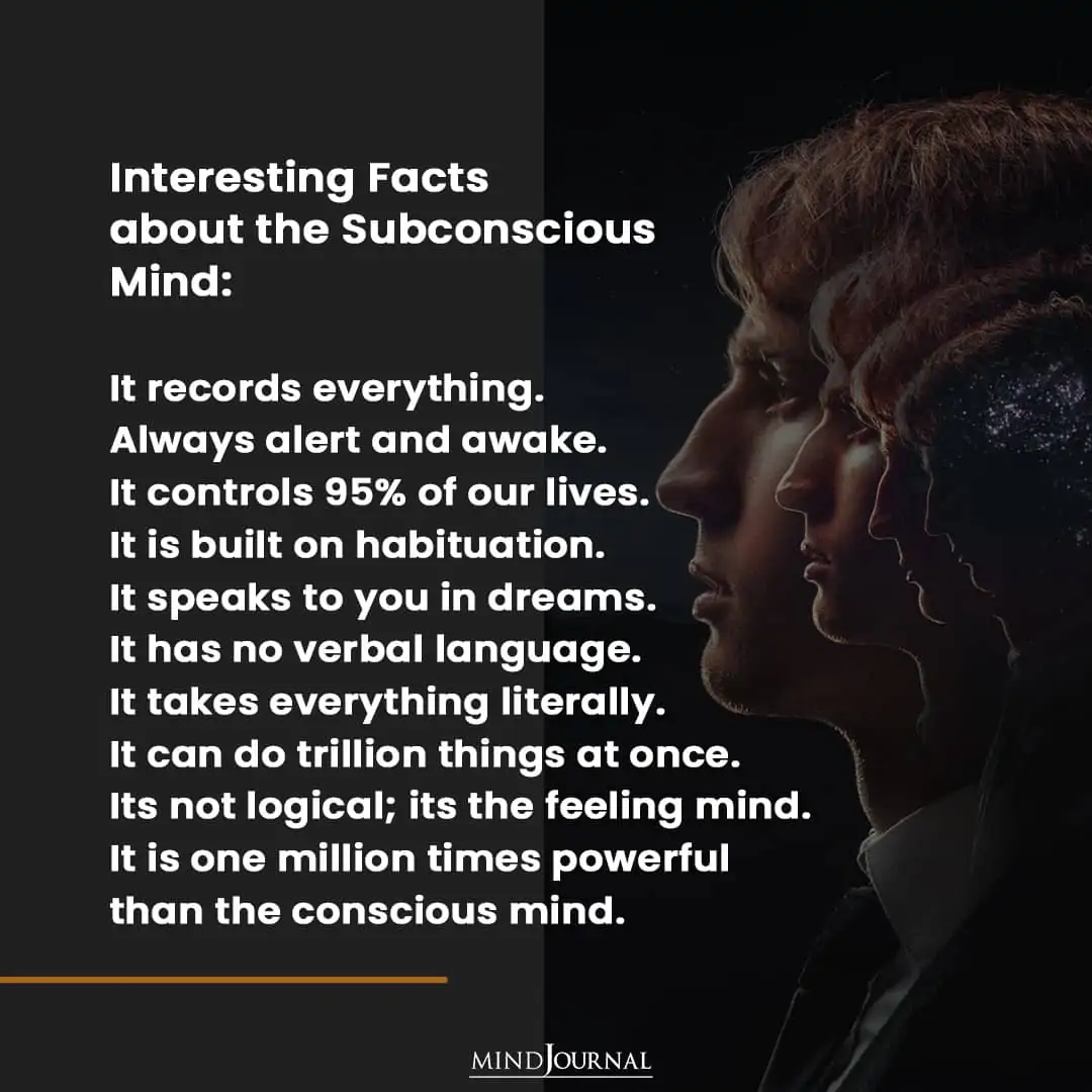 Interesting Facts about the Subconscious Mind