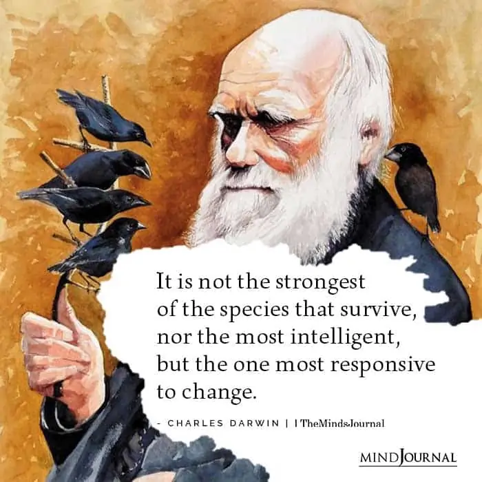 It Is Not the Strongest Of the Species That Survive