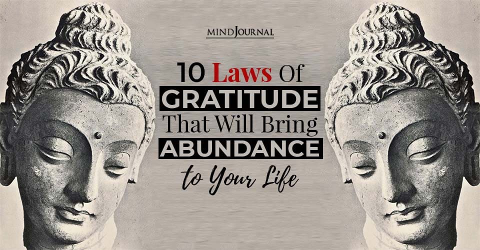 Laws Of Gratitude Bring Abundance Life