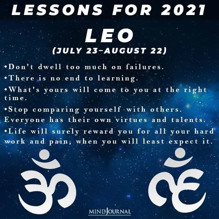 Lessons Are Store In 2021 Zodiac Sign leo