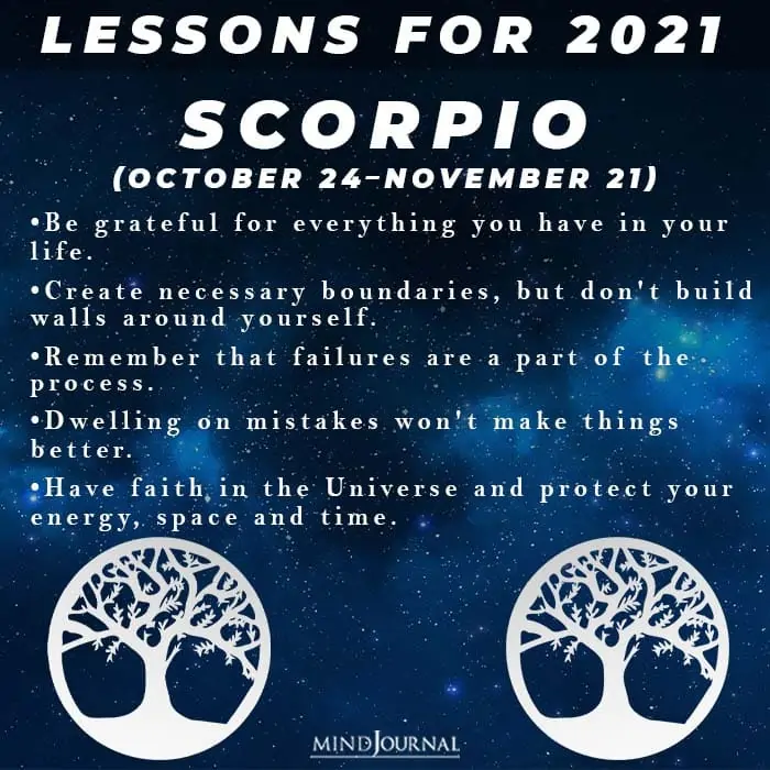 Lessons Are Store In 2021 Zodiac Sign scorpio