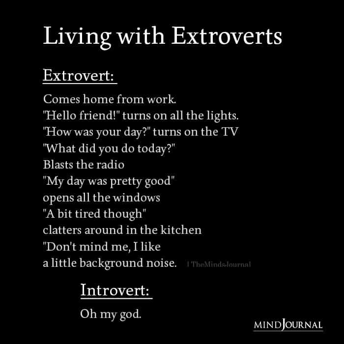 Living With Extroverts