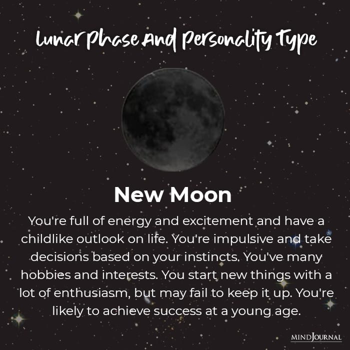 Lunar Personality Type: What The Moon Phase You Were Born In Says About You