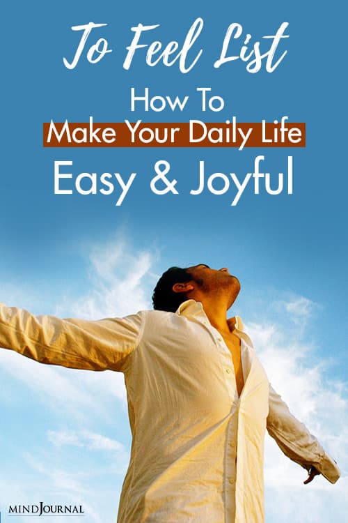 Make Daily Life Easy Joyful pin