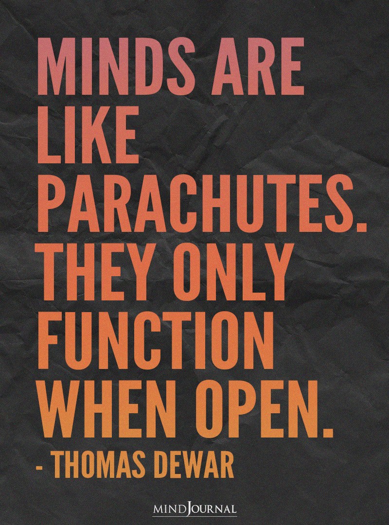 Minds, Like Parachutes.