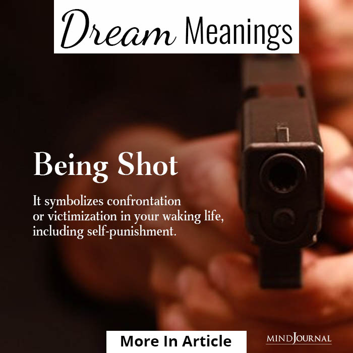 Mysterious Dreams Meanings Being Shot
