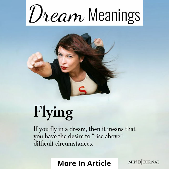 Mysterious Dreams Meanings Flying