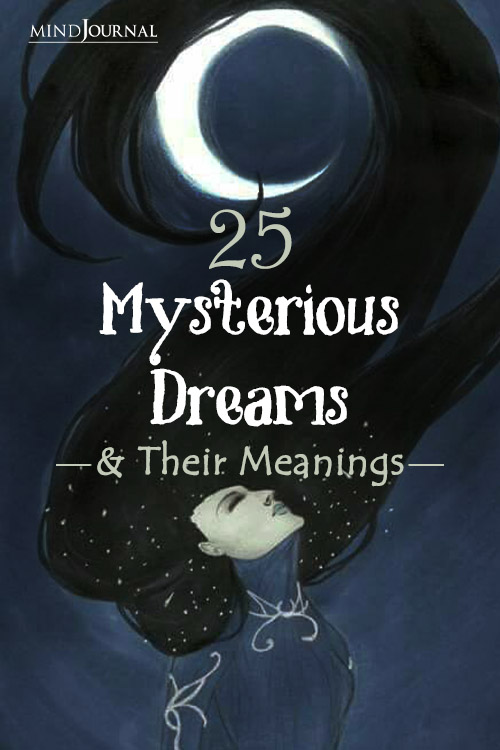 Mysterious Dreams Their Meanings pin