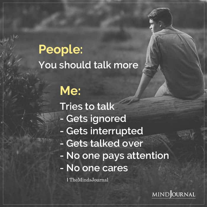 People You Should Talk More