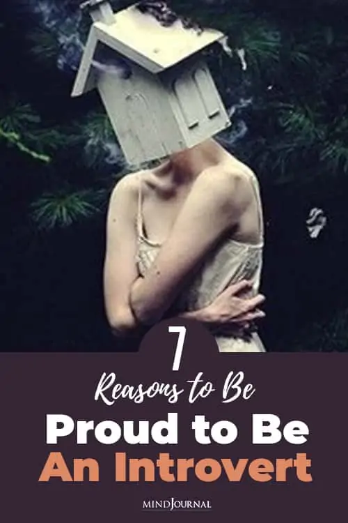 Reason Proud Be Introvert pin
