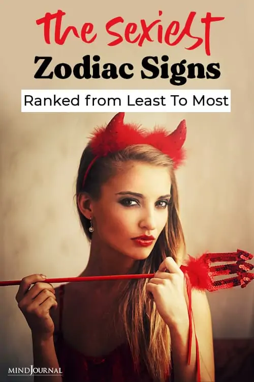 Sexiest Zodiac Signs, Ranked from Least Most Pin