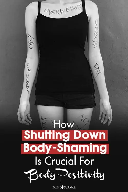 Shutting Down Body Shaming pin