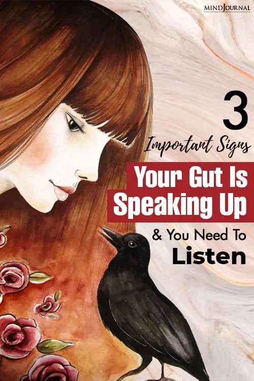 Signs Gut Speaking Up pin