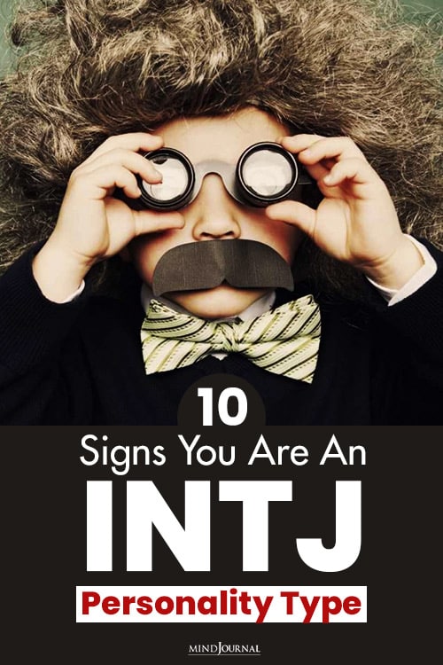 Signs INTJ Personality Type pin