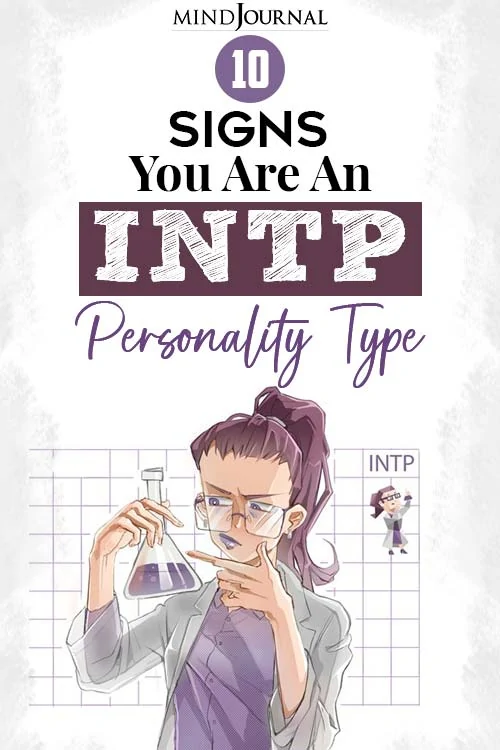 Signs INTP Personality Type pin
