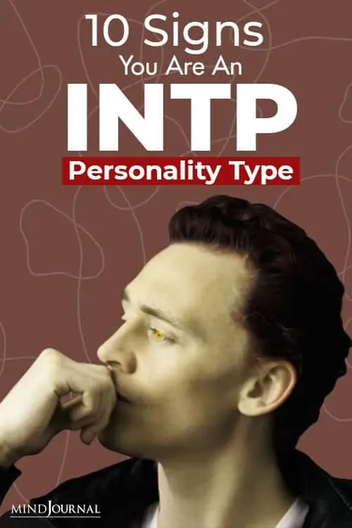 Signs INTP Personality Type pin
