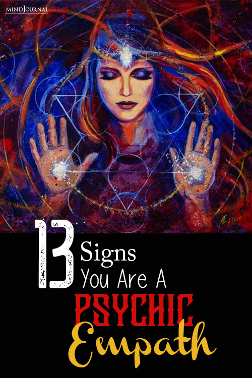 Signs Psychic Empath pin
