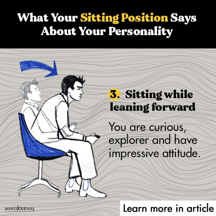 Sitting Position Says About Your Personality lean