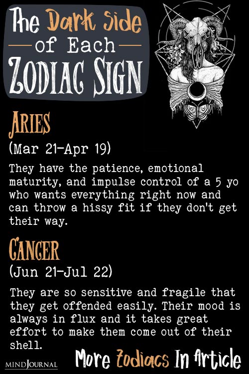 The Dark Side of Each Zodiac Sign pindetail