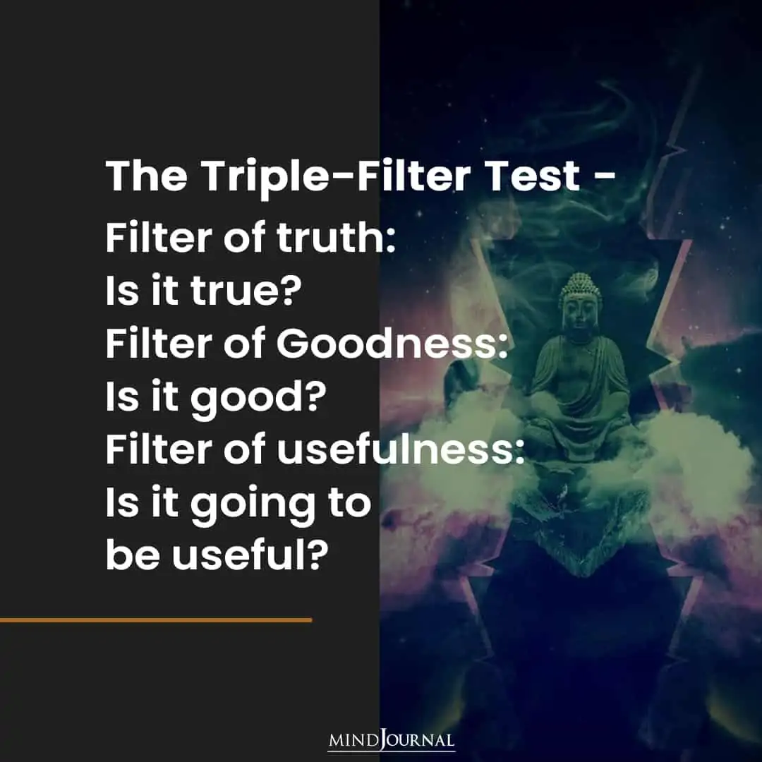 The Triple-Filter Test.